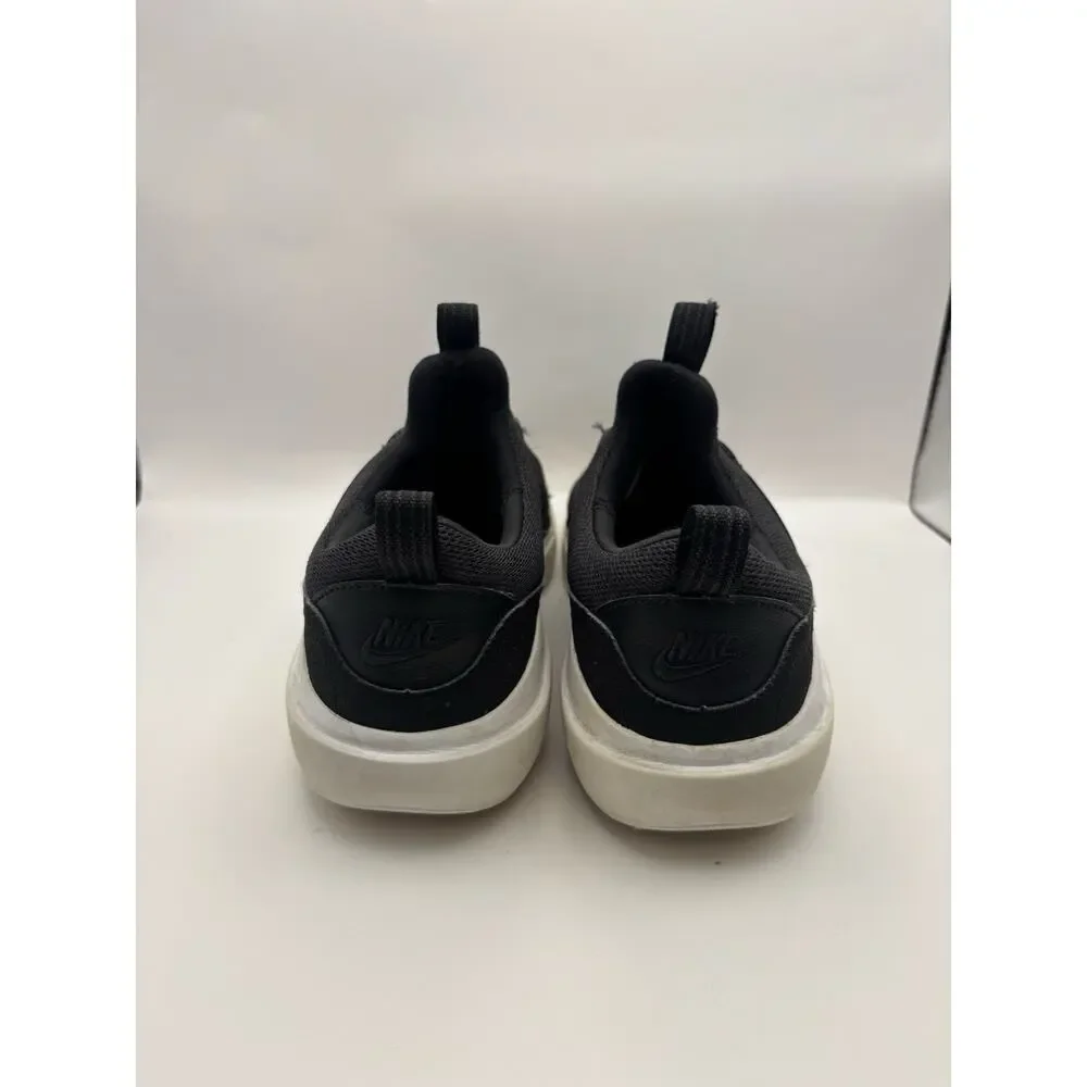 Nike Men’s AD Comfort Slip On Sneakers Black/White Size 10.5
